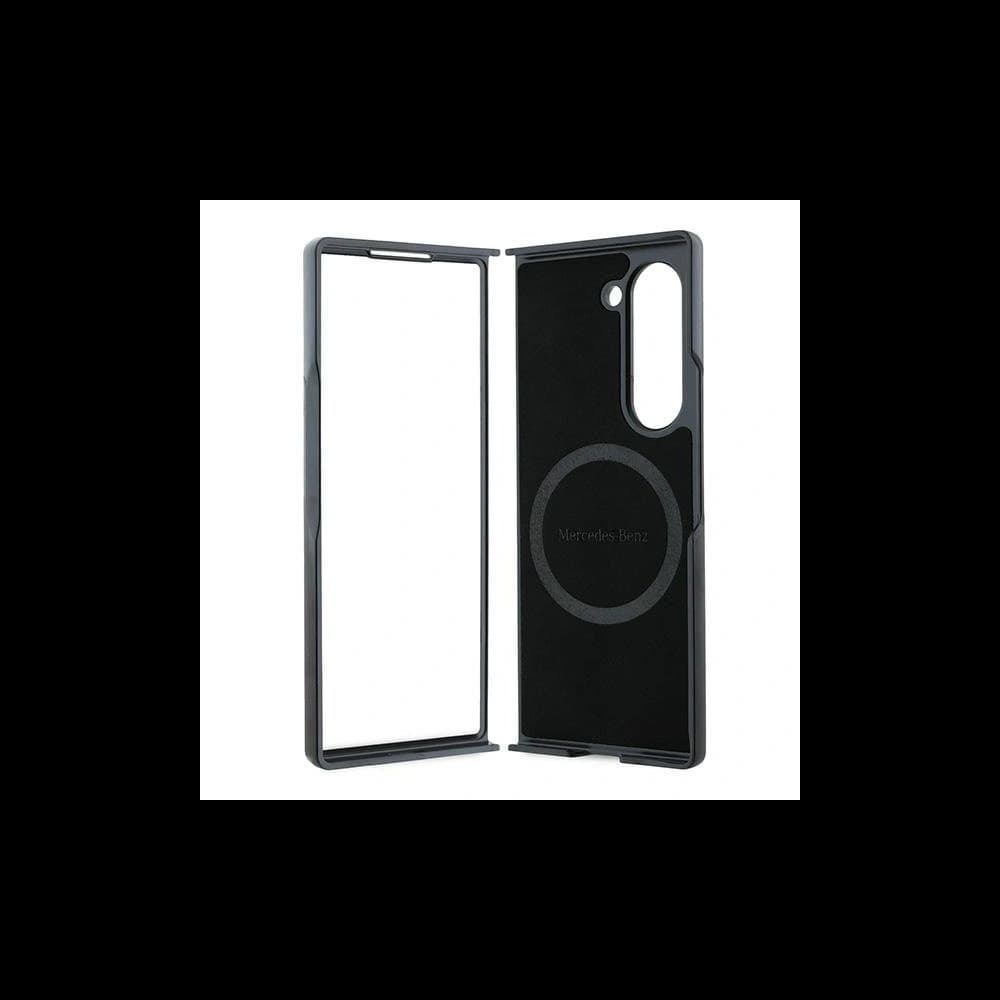 Mercedes MEHMZFD623RBGVK Samsung Galaxy Z Fold6 Leder Holzimitat MagSafe schwarz - 6