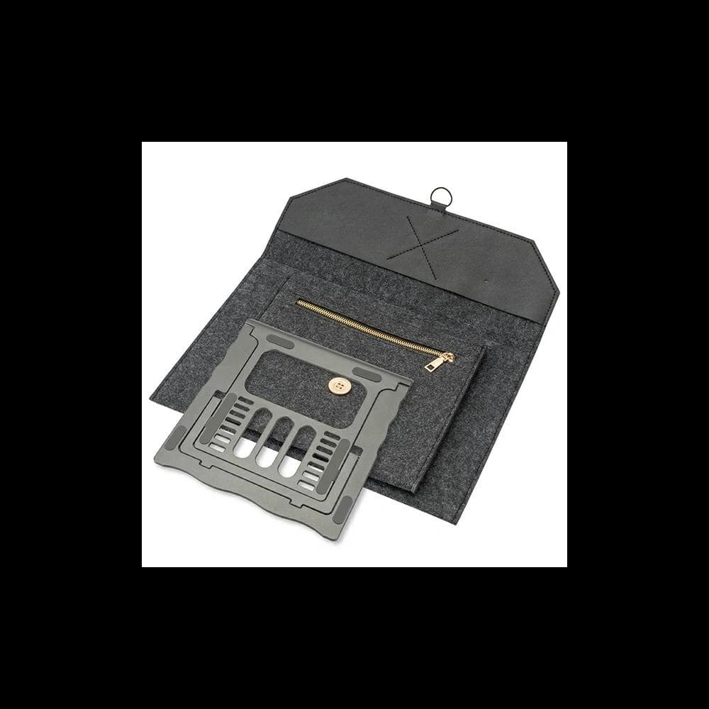 Taška s funkcí stánku pro laptop/tablet 4smarts FoldStand ErgoFix 13" šedá/gun.