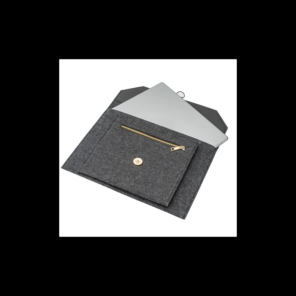 Taška s funkcí stánku pro laptop/tablet 4smarts FoldStand ErgoFix 13" šedá/gun. - 5