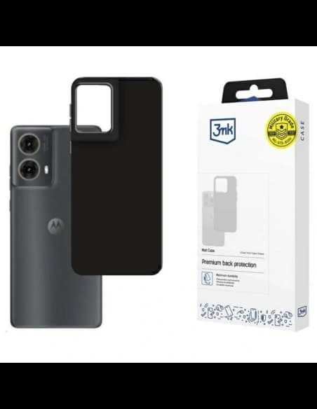 3MK Matt Case Motorola Moto G85 schwarz
