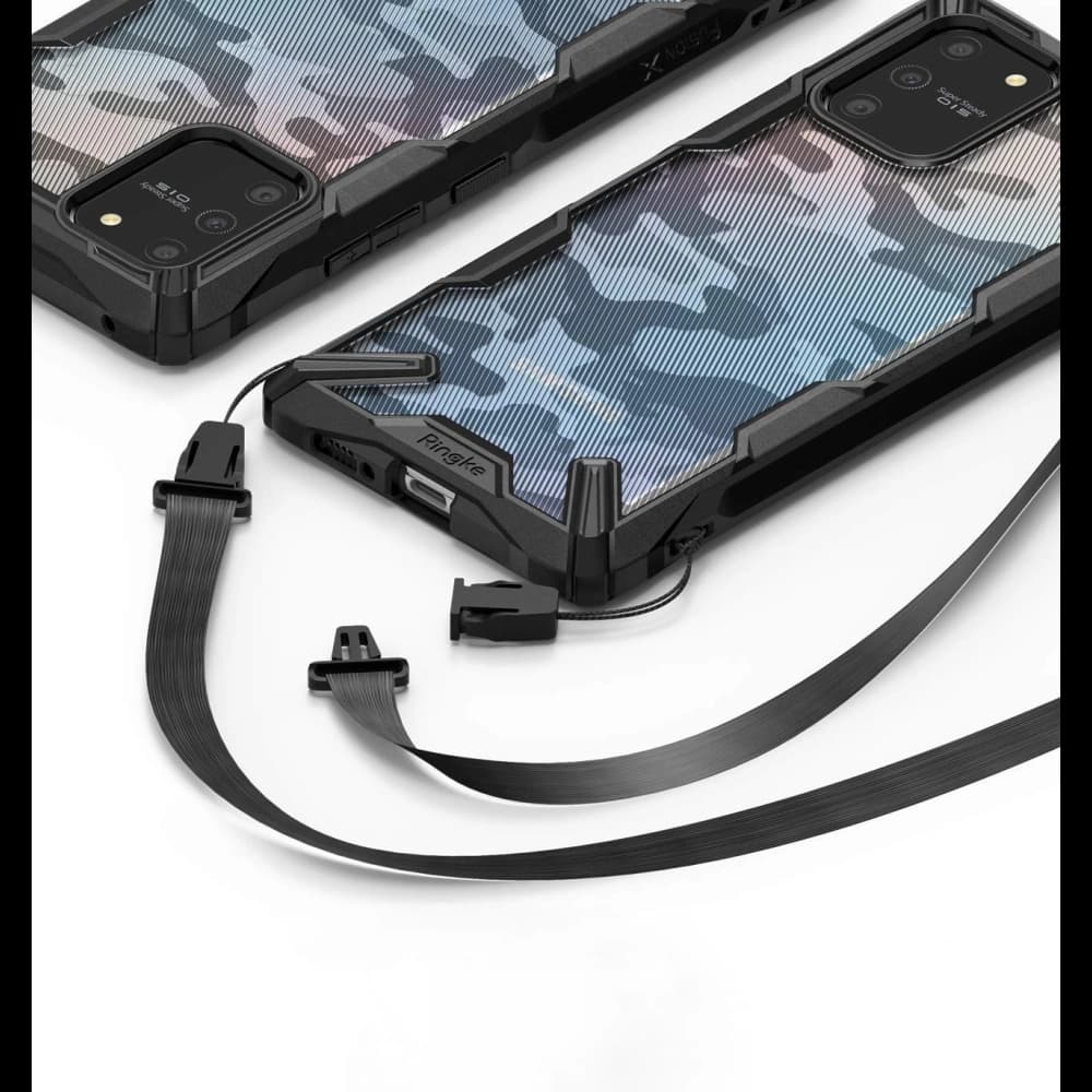 Ringke Fusion-X Design Samsung Galaxy S10 Lite Camo (Moro) Black - 6