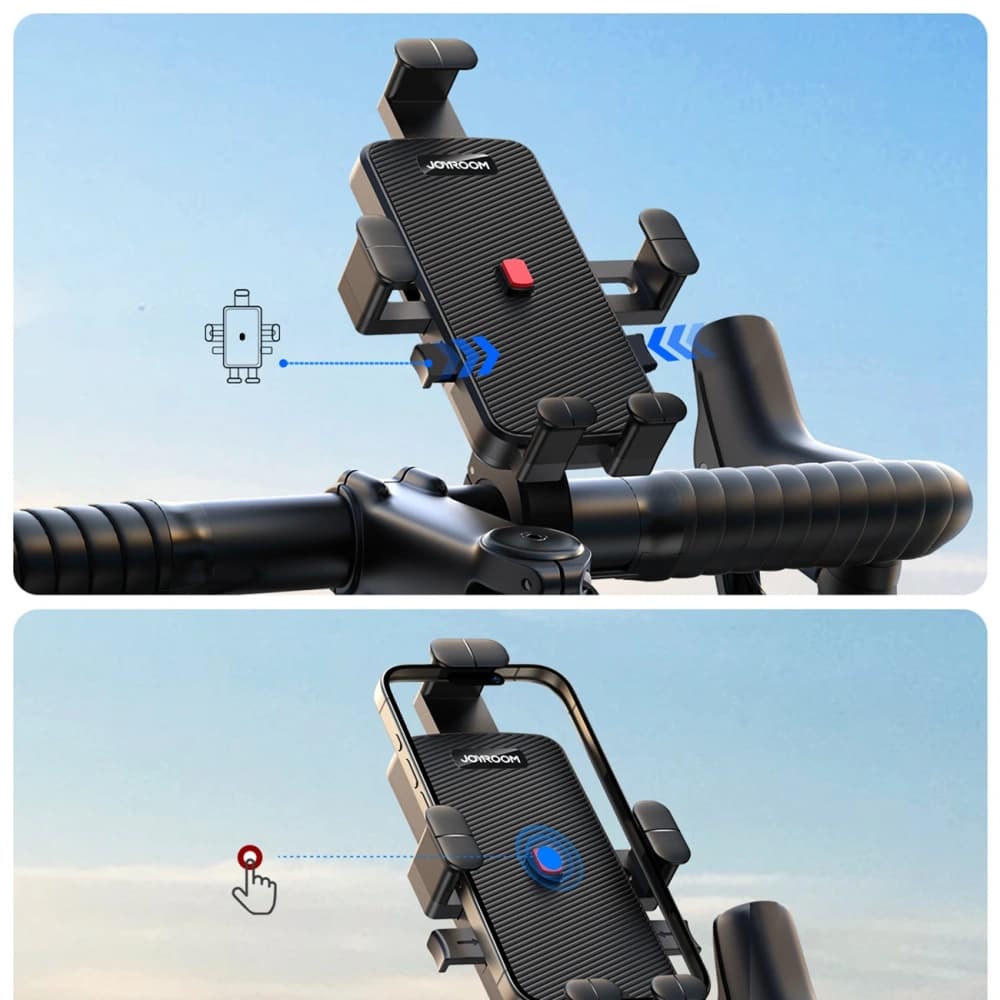 Joyroom JR-OK7 smartphone handlebar mount black - 7