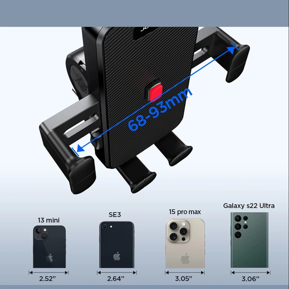 Joyroom JR-OK7 smartphone handlebar mount black - 10