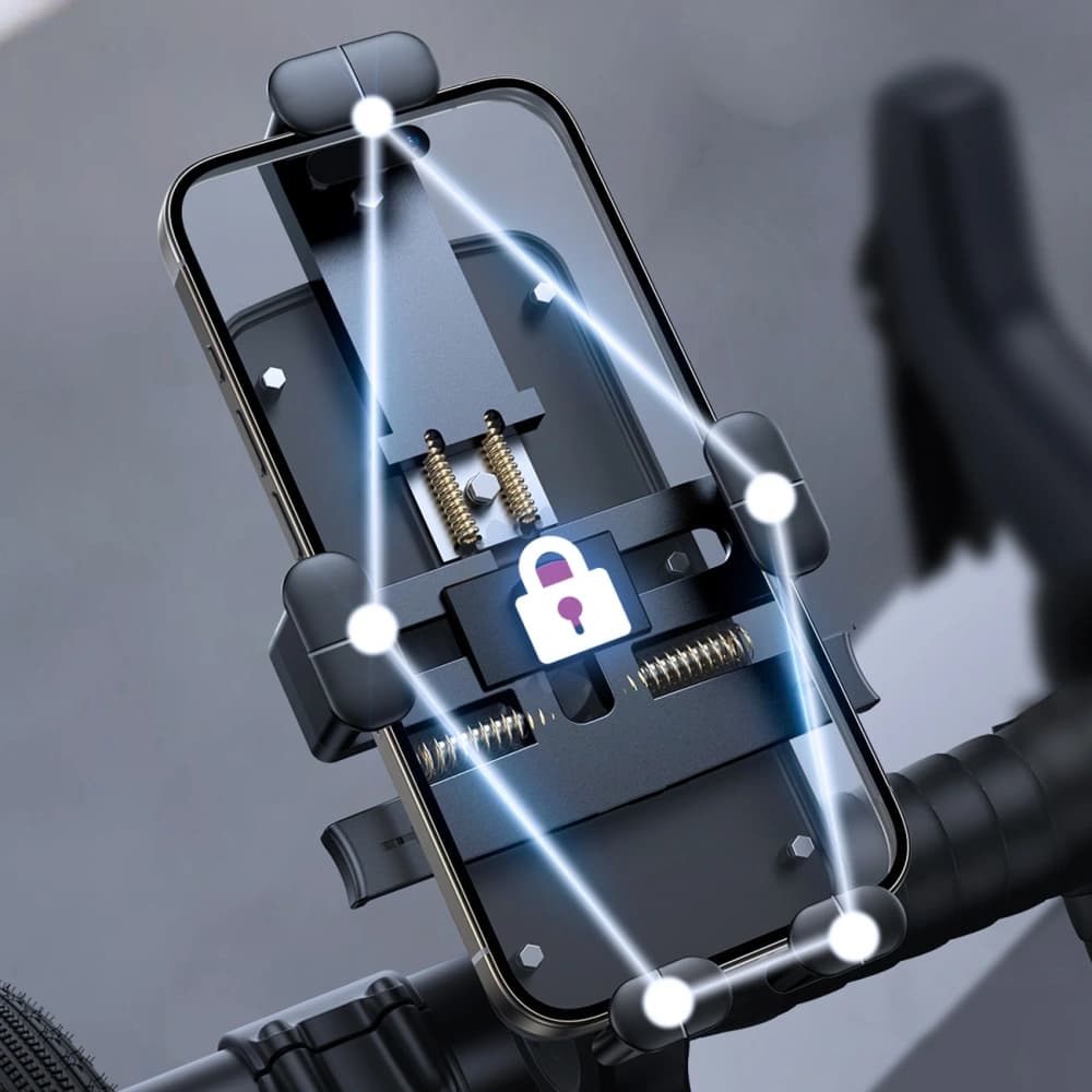 Joyroom JR-OK7 smartphone handlebar mount black - 11