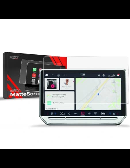 Matte GrizzGlass CarDisplay Protection Volkswagen VW Crafter 10" 2024-2025
