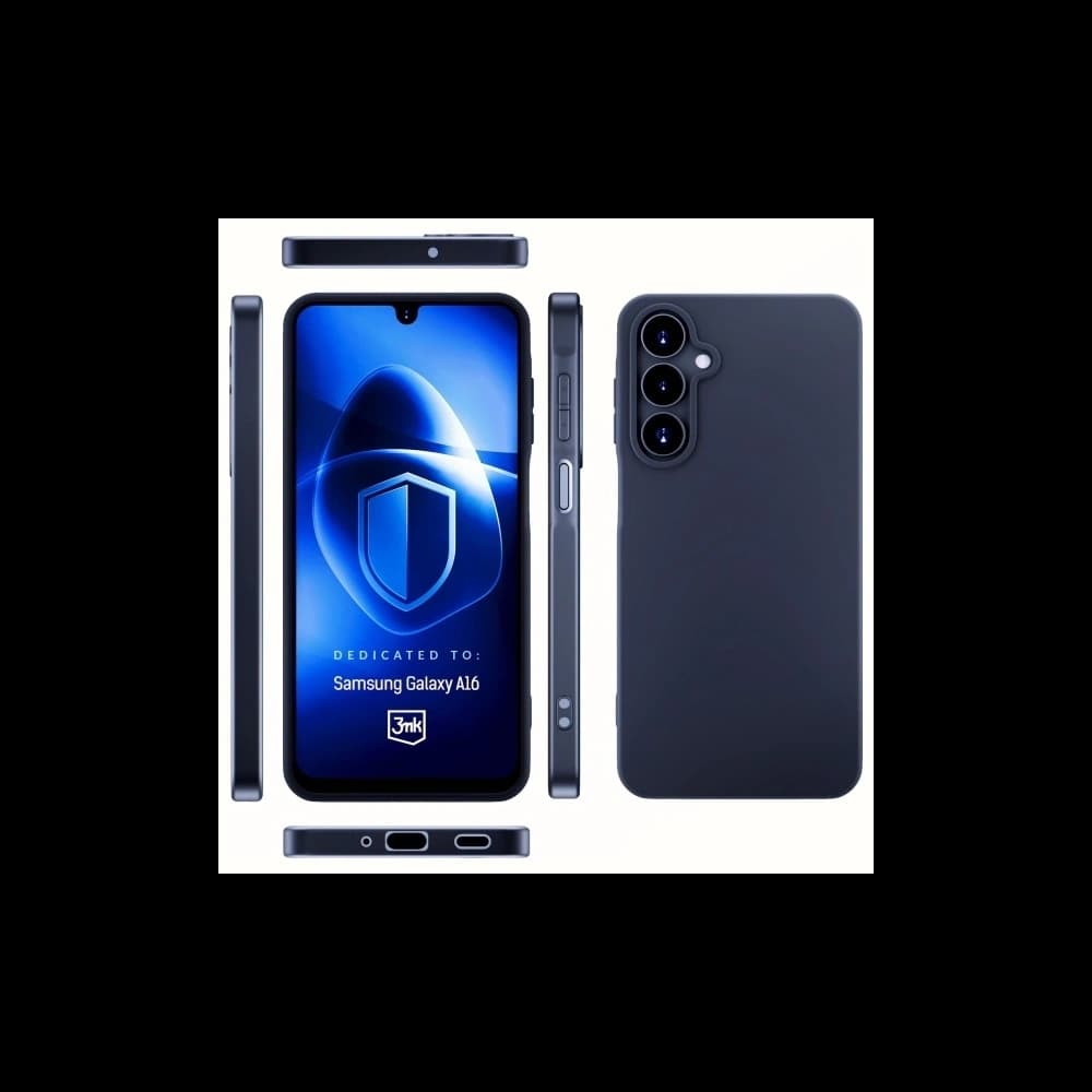 3MK Matt tok Samsung Galaxy A16 fekete - 3