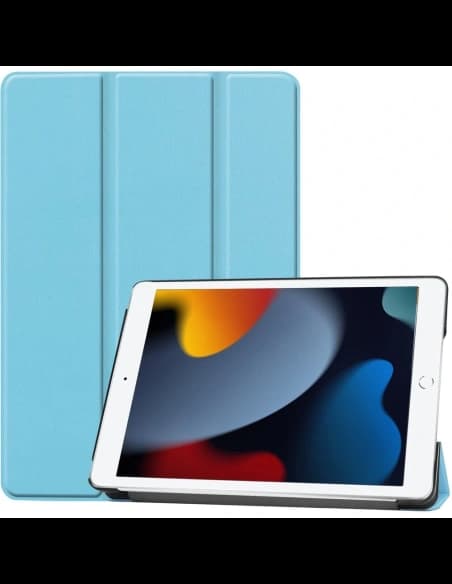 Bizon Case Tab Croc Apple iPad 9/8/7 10.2 2021/2020/2019 kék