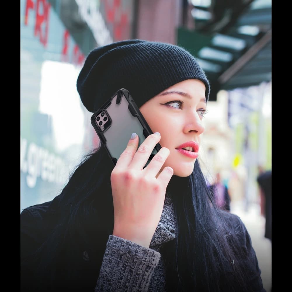 Etui Ringke Fusion-X Huawei P40 Pro černé - 7