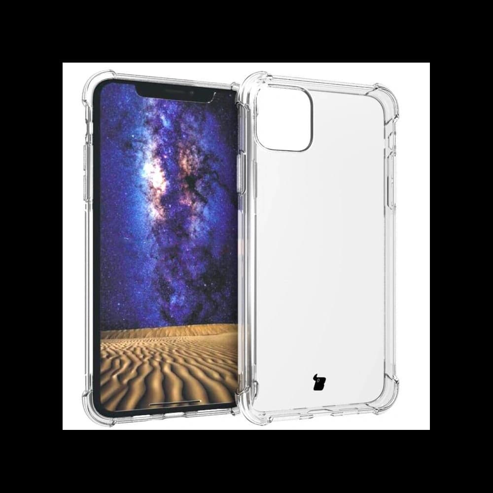 Bizon Case Clear Pack Hülle + 2x Schutzglas + Linsenglas Apple iPhone 11 Pro klar - 3