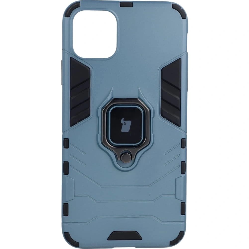 Bizon Case Armor Ring Apple iPhone 11 Pro Max albastru
