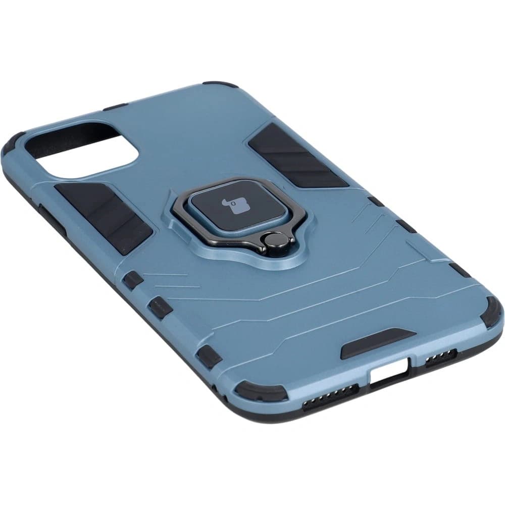 Bizon Case Armor Ring Apple iPhone 11 Pro Max albastru - 5