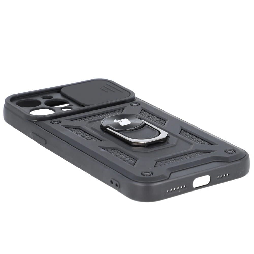 Etui Bizon Case CamShield Ring do Apple iPhone 12 Pro Max černé - 7