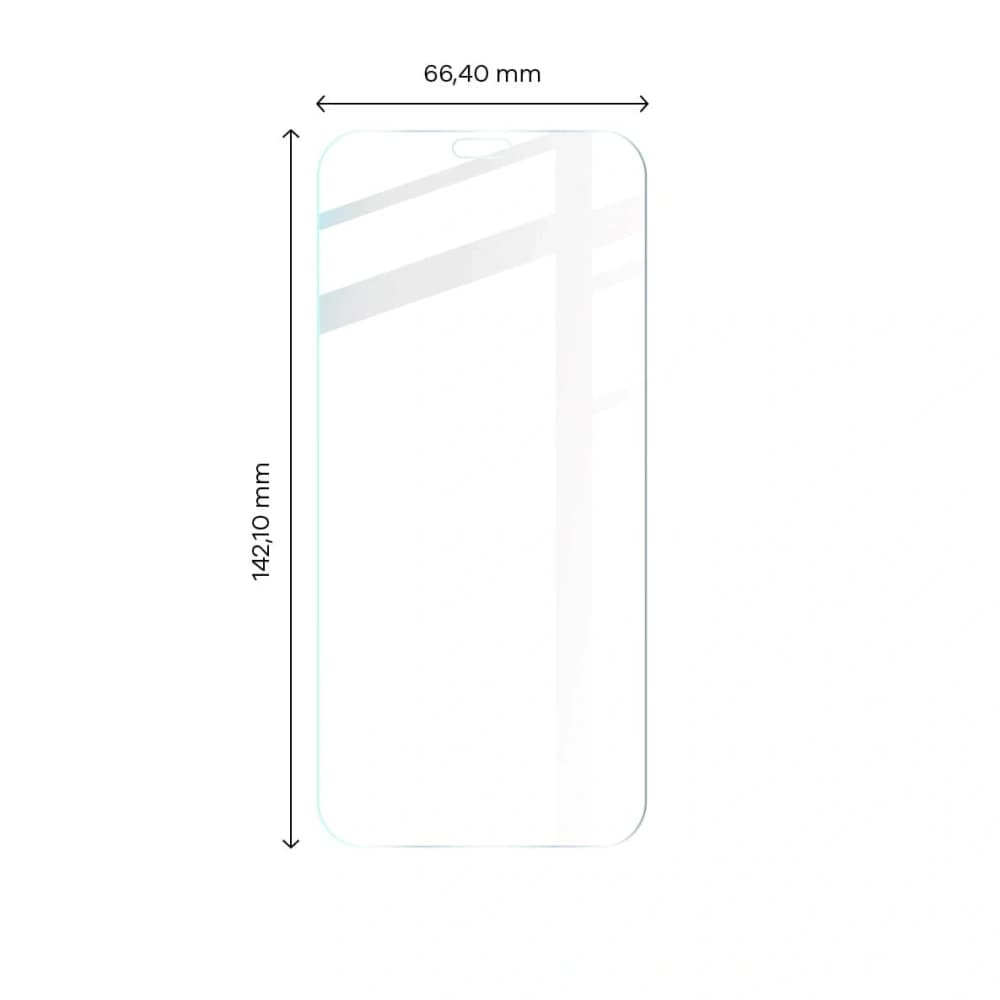 Bizon Glass Clear tempered glass - 3 pcs. + lens glass Apple iPhone Xr - 6