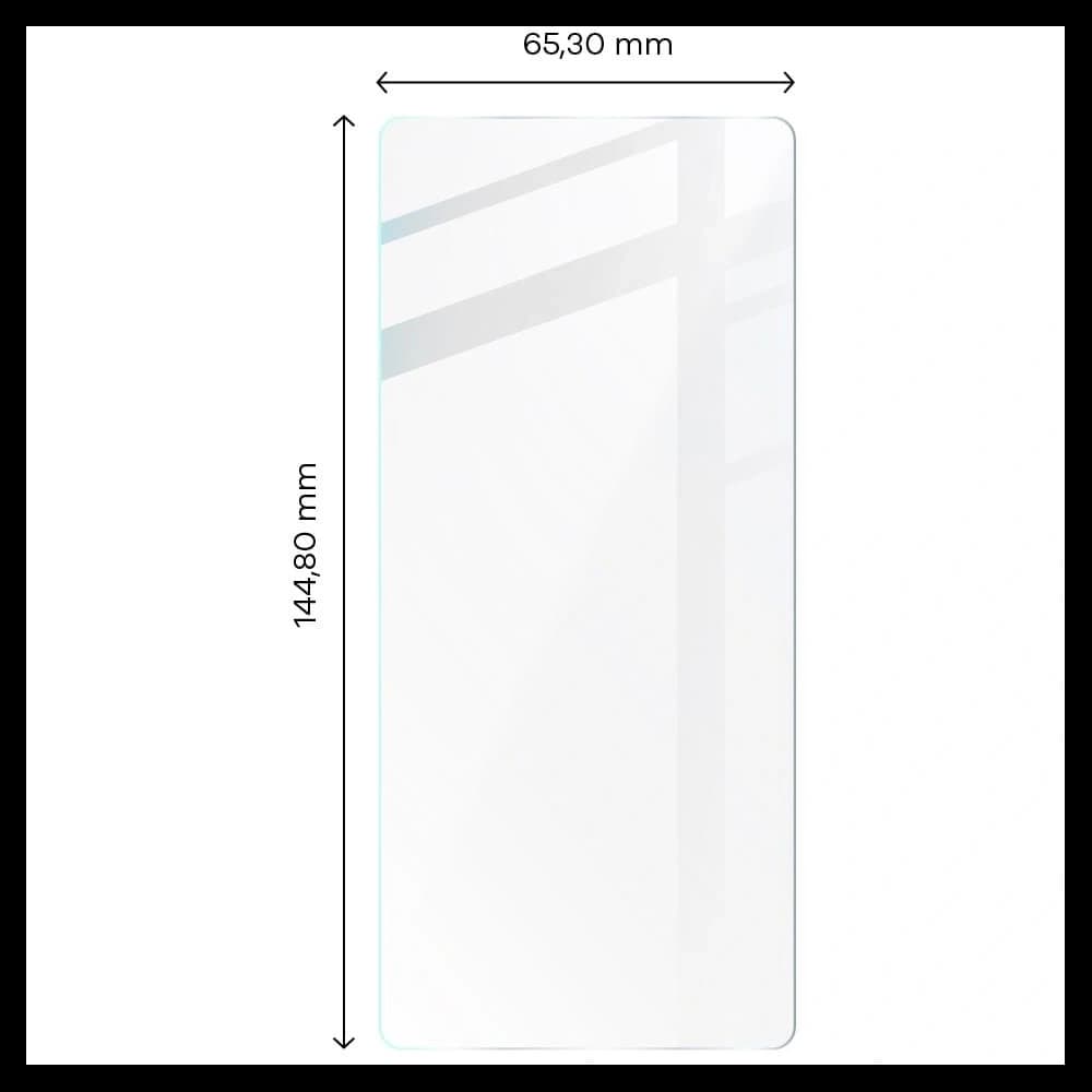 BIZON Clear 3x screen glass + camera glass Pixel 7A - 2