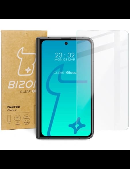 Bizon Glass Clear 2 Pixel Fold