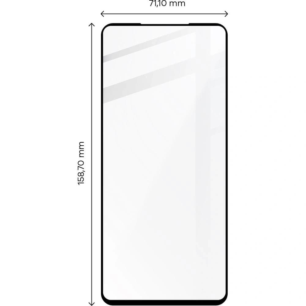 Bizon Glass Edge Motorola Edge 30 black - 3