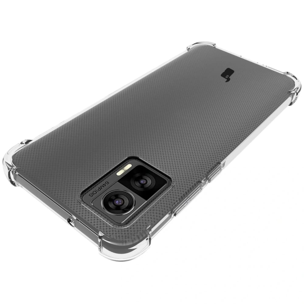 Bizon Case Clear Pack carcasă + 2x film pentru ecran + protecție pentru lentile Motorola Moto Edge 30 Neo transparentă - 6