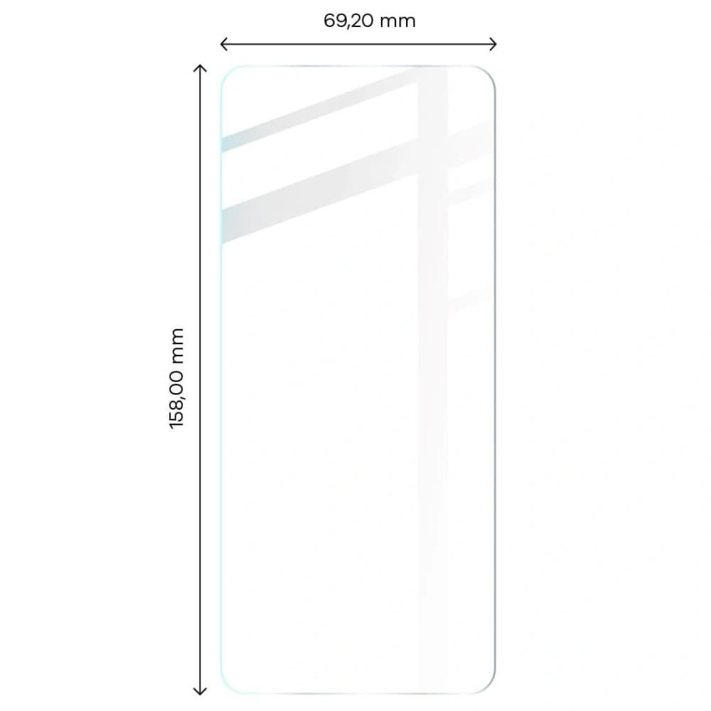 Bizon Glass sticlă temperată clară - 3 buc. + sticlă lentilă Motorola Moto G22 - 2