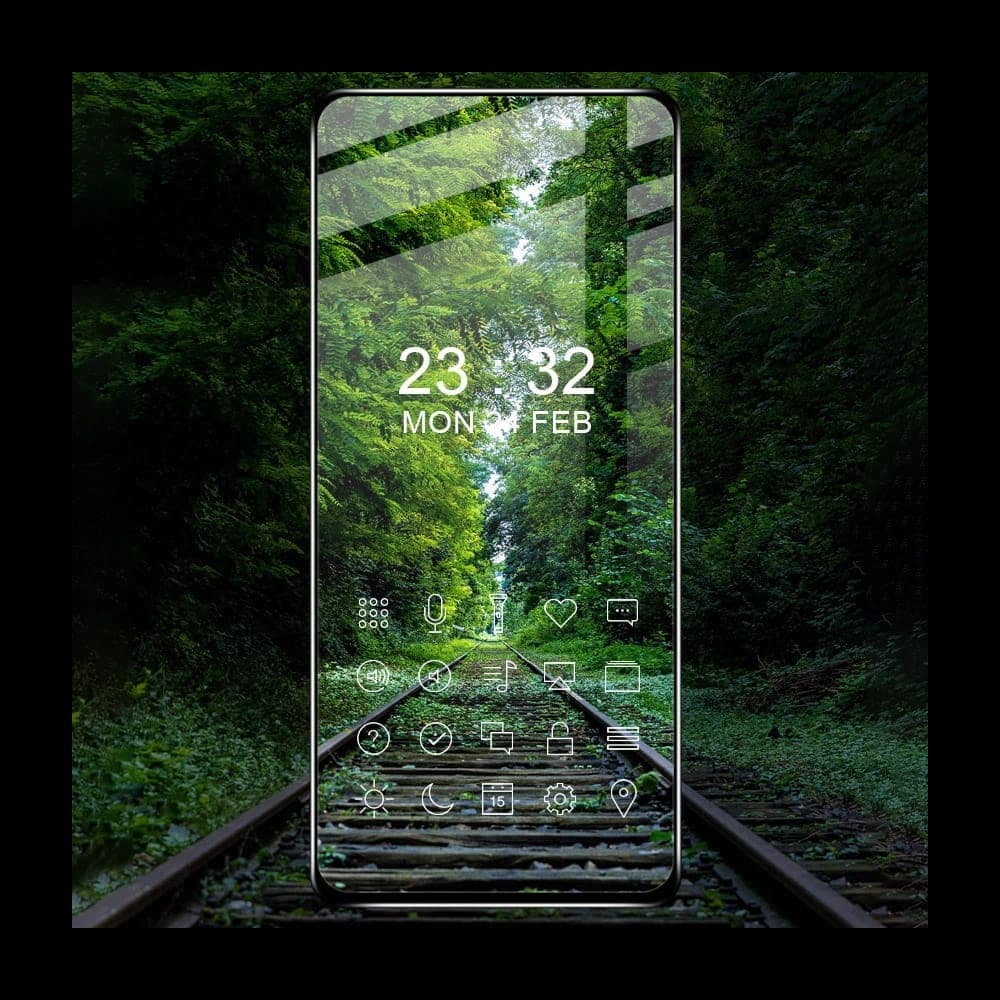 Bizon Glass Edge Motorola Moto G62 5G schwarz - 5