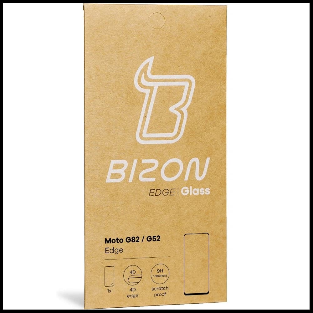Bizon Glas Edge Moto G52 / G82 schwarz - 9