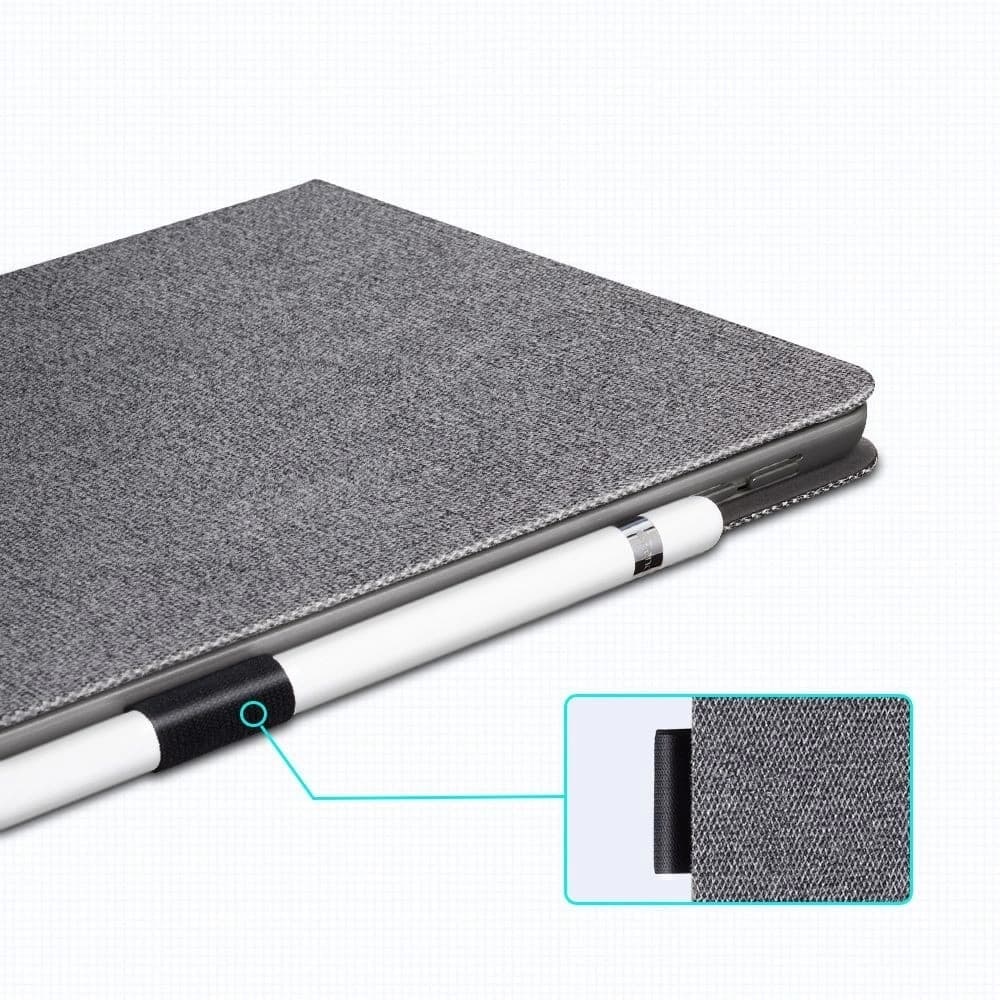 Etui ESR Simplicity Pencil Apple iPad 9.7 2017/2018 (5. și 6. generația) Gri deschis - 9