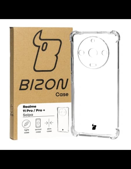 Bizon Case Salpa Realme 11 Pro / 11 Pro+ clear