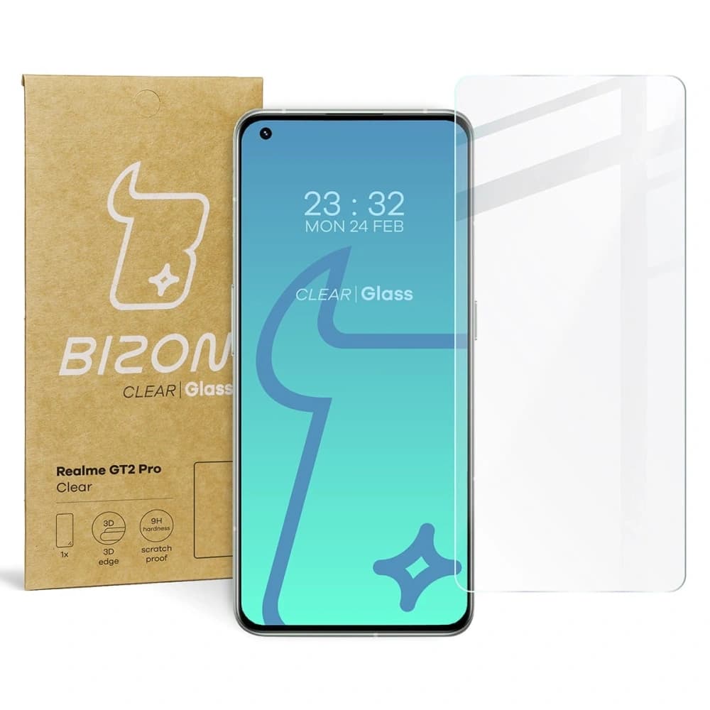 Bizon Glas Klar Realme GT2 Pro