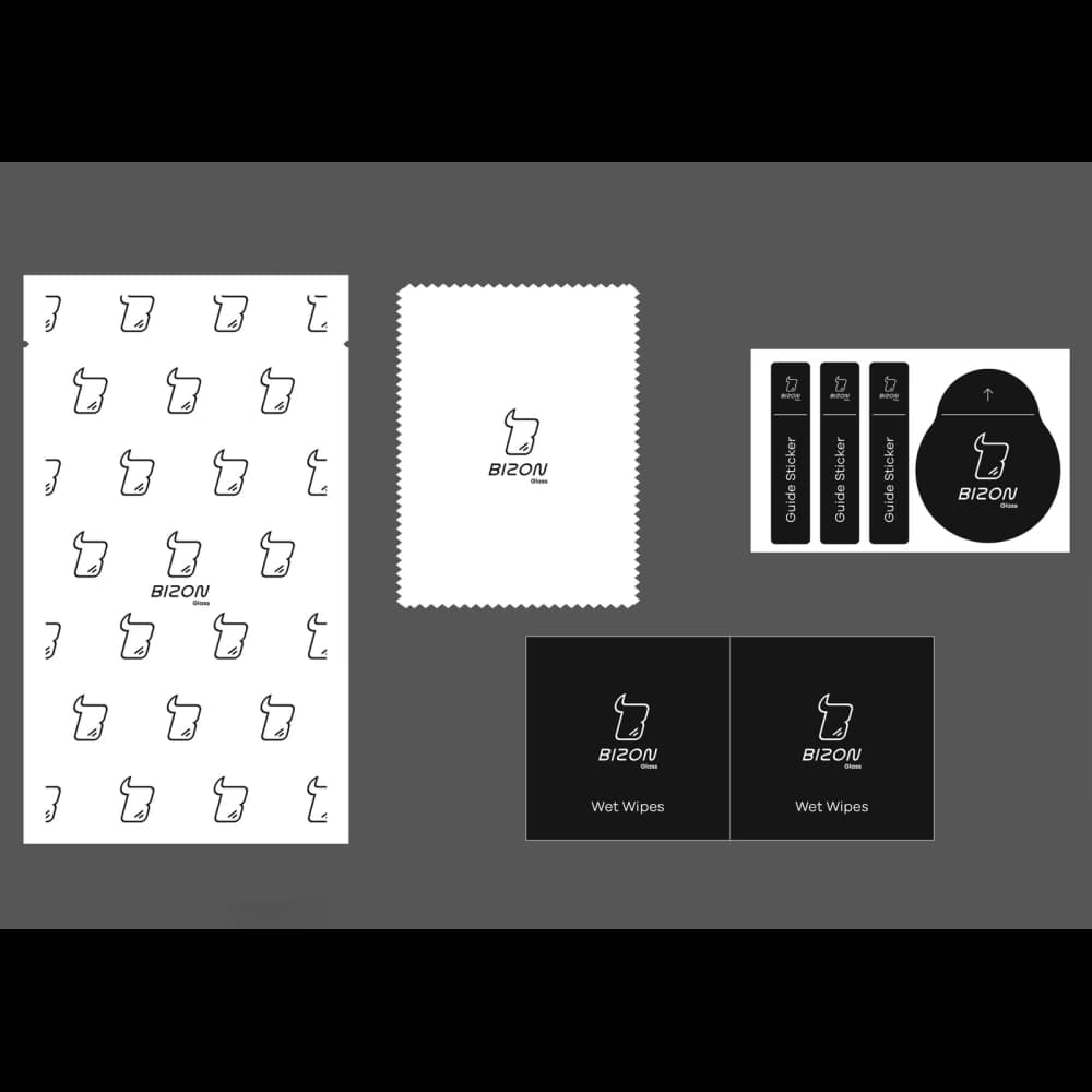 Tvrzené sklo Bizon Glass Clear - 3 ks + objektiv Realme GT Neo 3 - 8