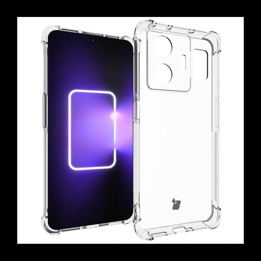 Bizon Case Clear Pack tok + 2x kijelzőfólia Realme GT3 átlátszó - 3
