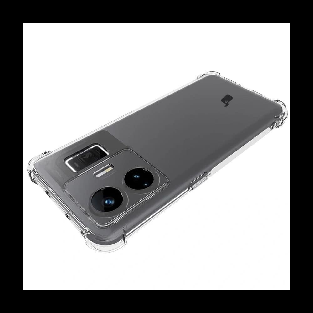 Bizon Case Clear Pack tok + 2x kijelzőfólia Realme GT3 átlátszó - 6