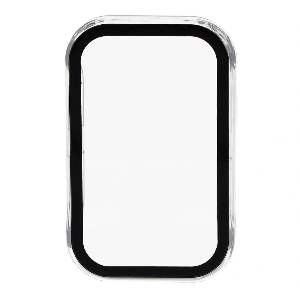 Etui Bizon Case+Glass Set do Xiaomi Redmi Smart Band 2 / Xiaomi Mi Band 8 Active průhledné