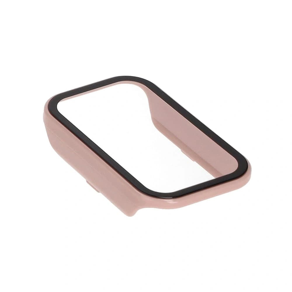 Bizon Case+Glass Set Xiaomi Redmi Smart Band 2 / Xiaomi Mi Band 8 Active pink - 3