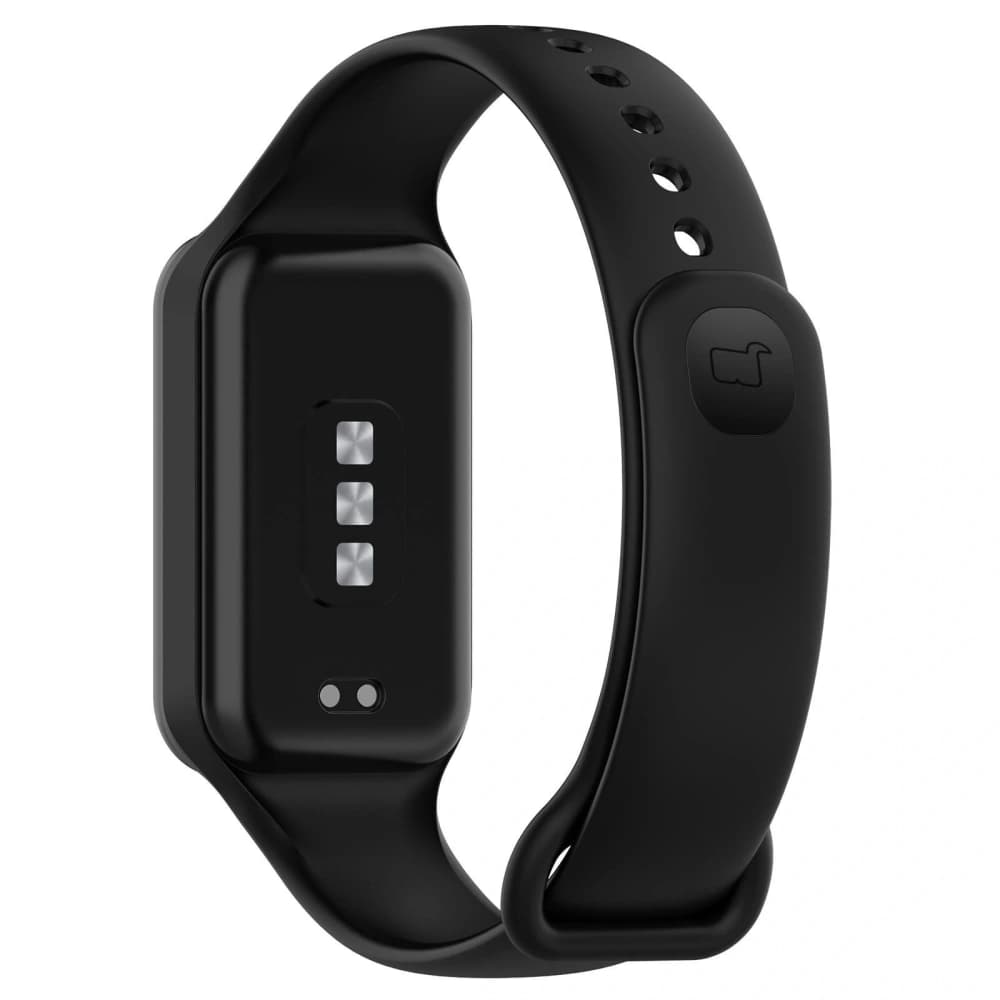 Bizon Pánt + Tok Óra Dots Xiaomi Redmi Smart Band 2 / Xiaomi Mi Band 8 Aktív fekete - 3