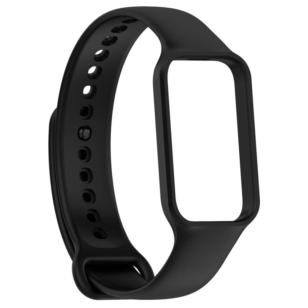 Bizon Pánt + Tok Óra Dots Xiaomi Redmi Smart Band 2 / Xiaomi Mi Band 8 Aktív fekete - 4