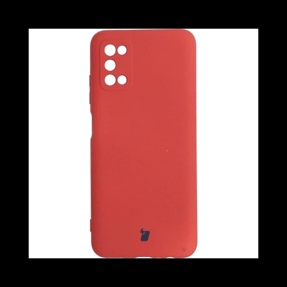 Bizon Case Silikon Samsung Galaxy A03S dunkelrosa