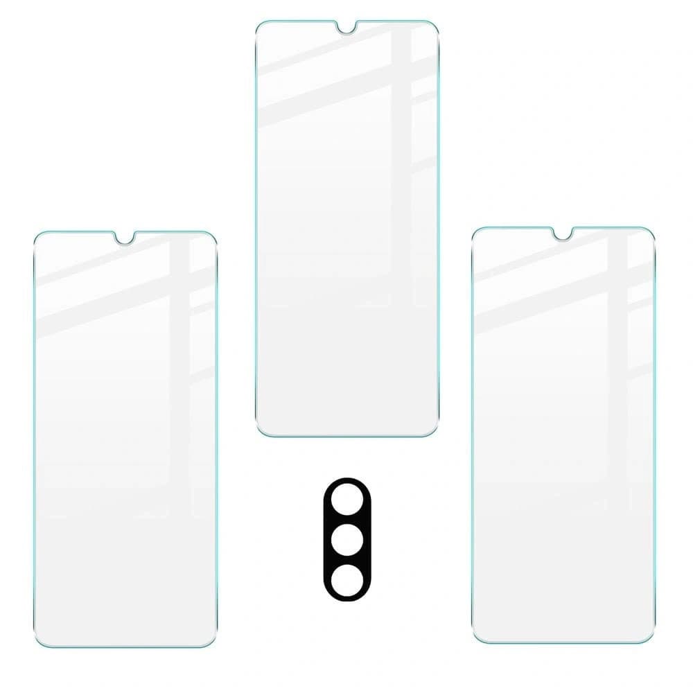 Bizon üveg tiszta edzett üveg - 3 db. + lencse üveg Samsung Galaxy A13 5G - 5