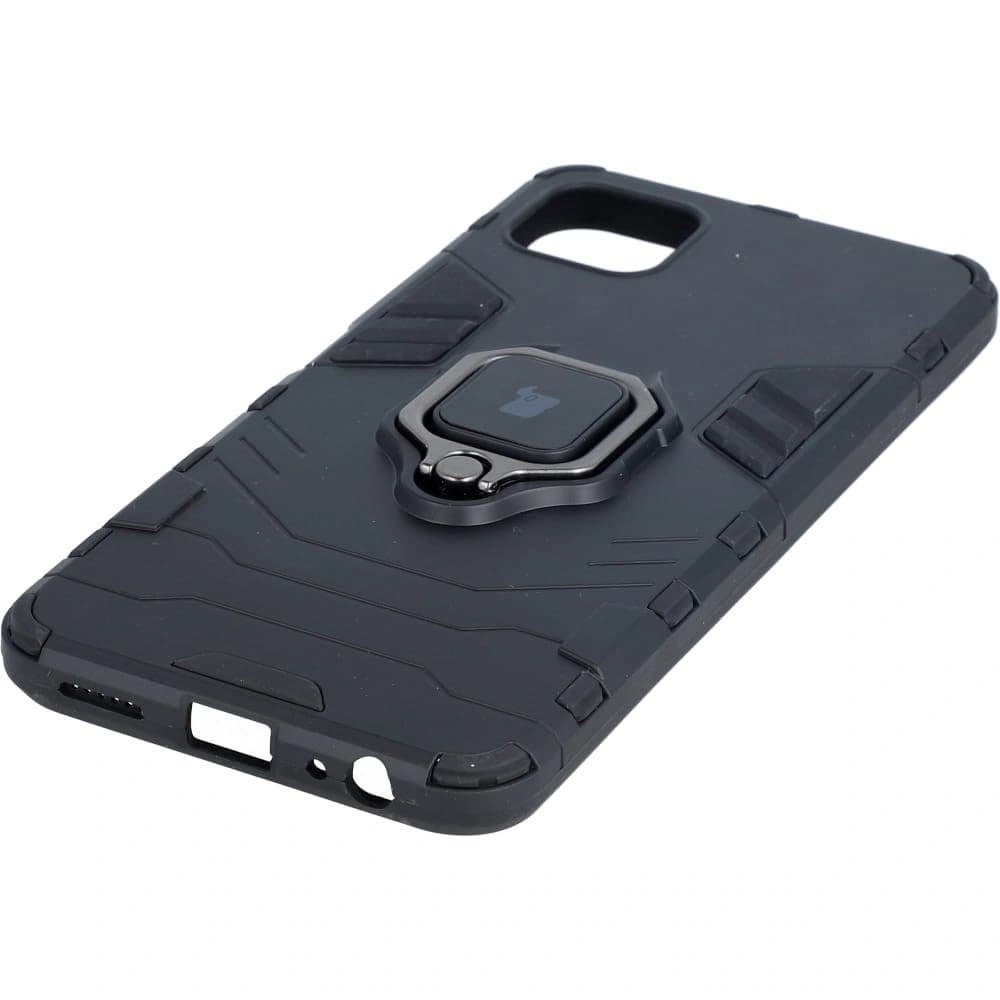 Etui Bizon Case Armor Ring do Galaxy A22 5G, czarne - 4