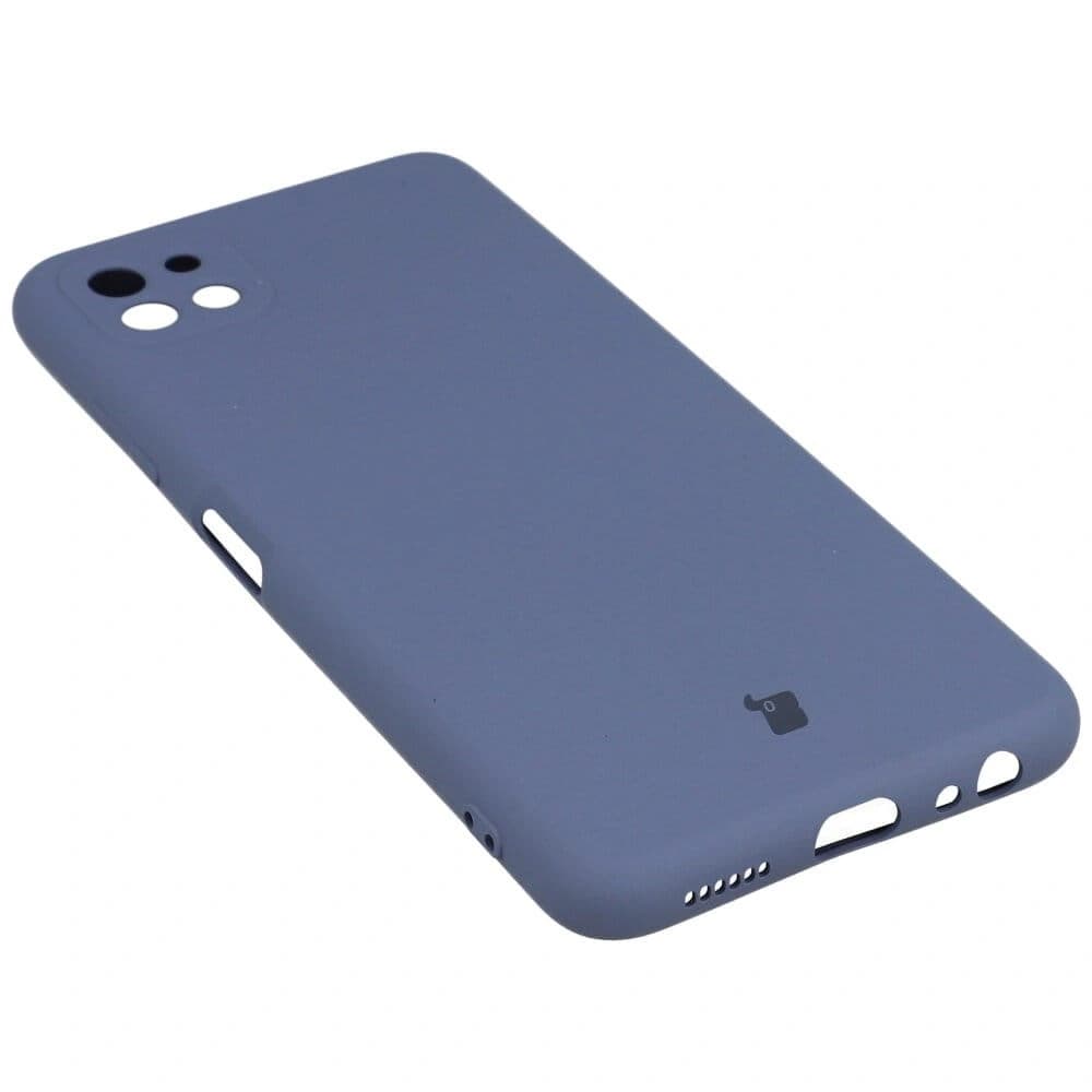 Caz de silicon Bizon Samsung Galaxy A22 5G gri - 3