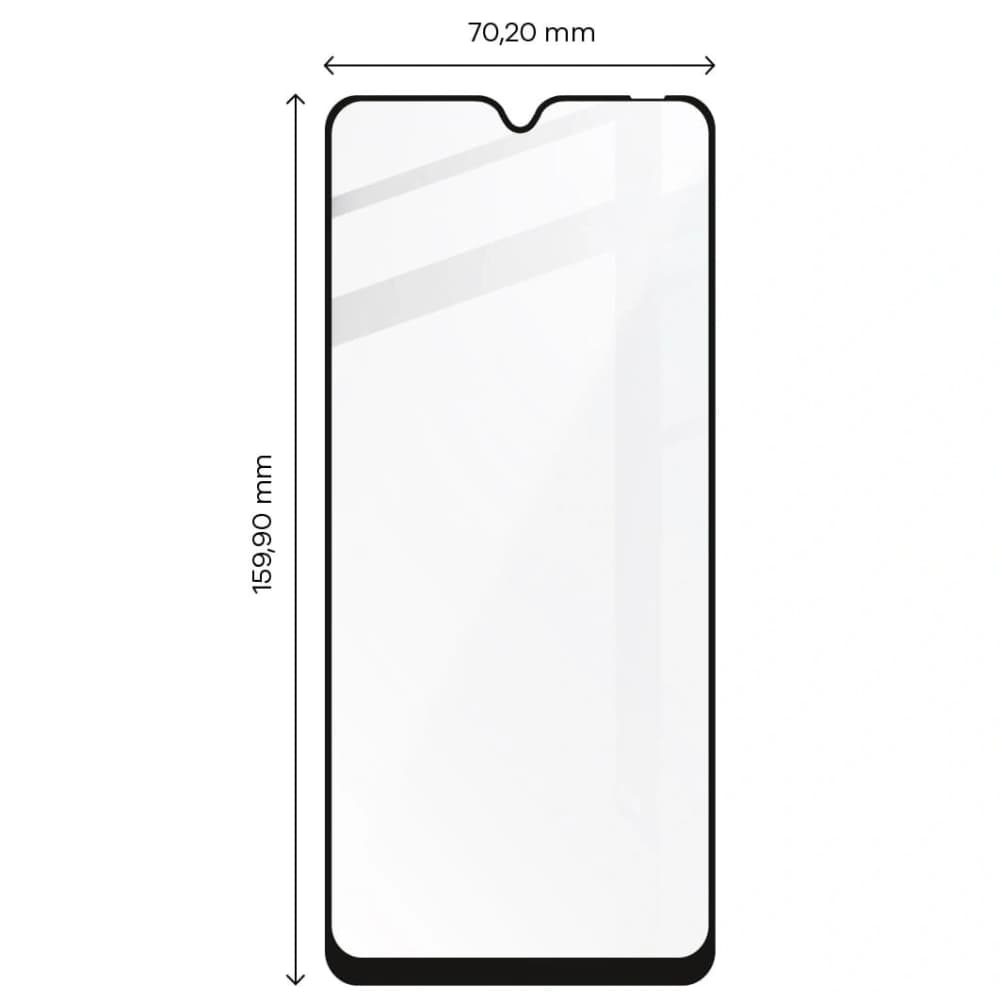 Bizon Glass Edge Samsung Galaxy A22 5G negru - 2