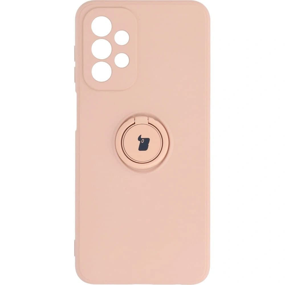 Bizon Case Szilikon Gyűrű Samsung Galaxy A23 5G / 4G világos rózsaszín