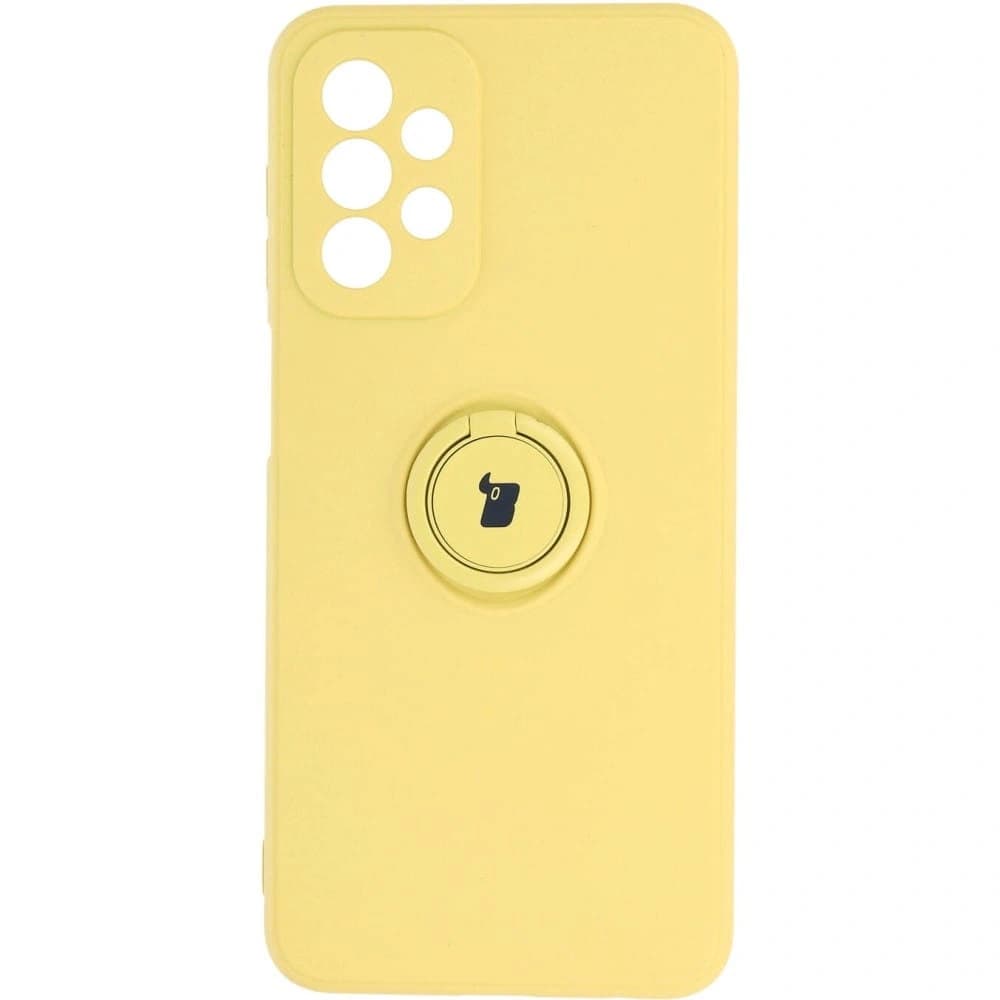 Bizon Case Szilikon Gyűrű Samsung Galaxy A23 5G / 4G sárga