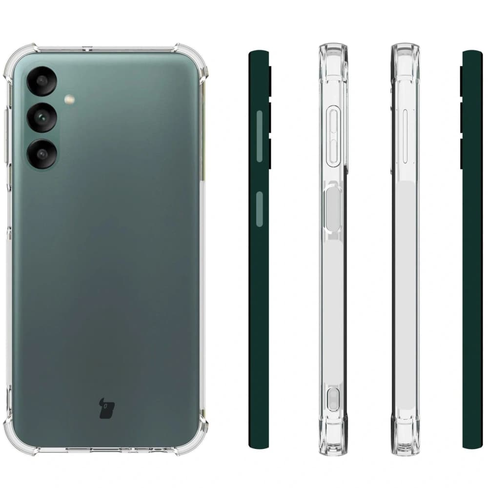 Elastické pouzdro Bizon Case Salpa pro Samsung Galaxy A24 4G průhledné - 4