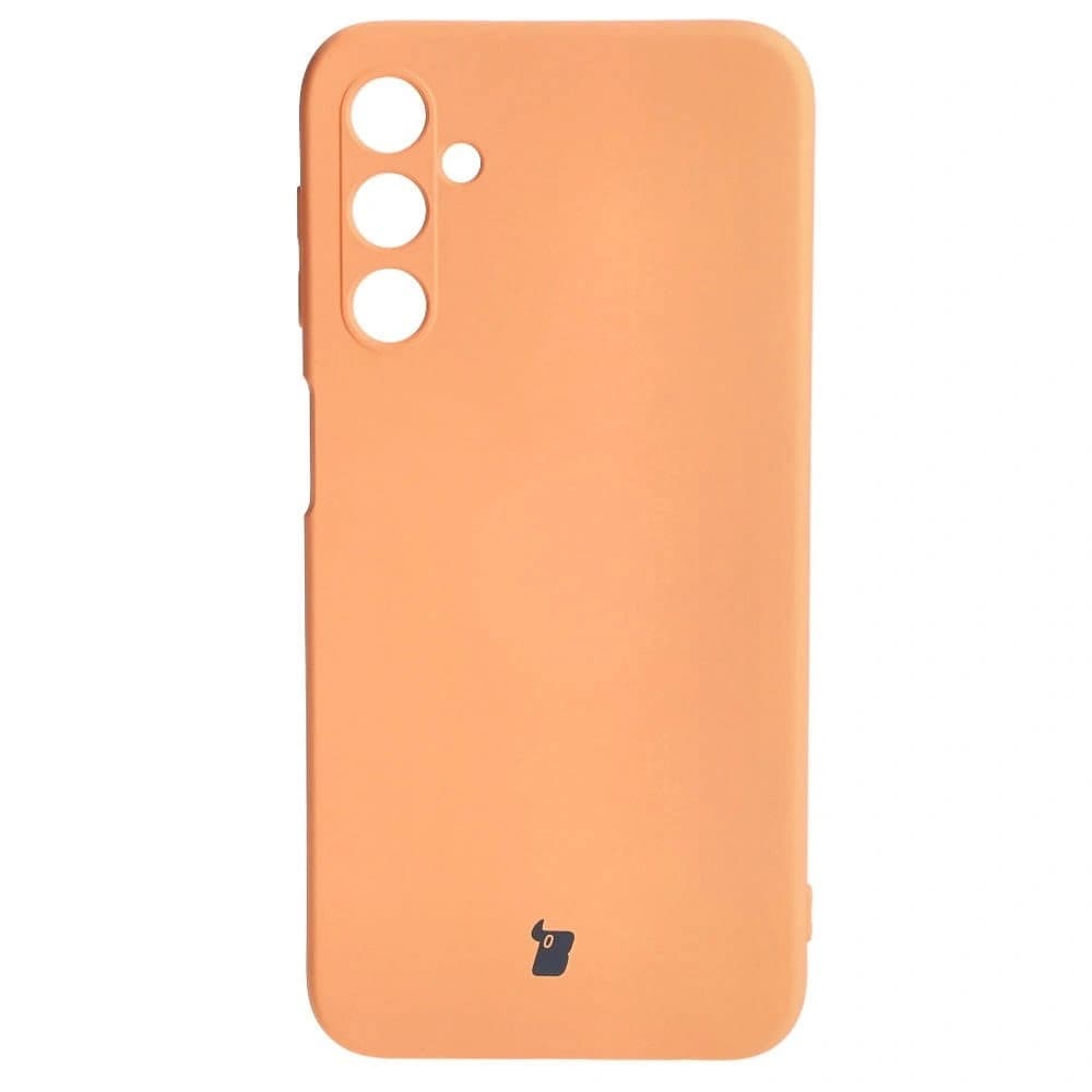 Etui Bizon Case Silicone do Samsung Galaxy A24 oranžové - 2