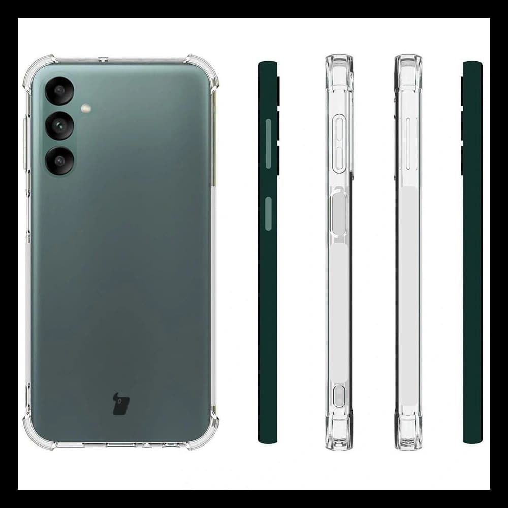 Etui + 2x sklo na obrazovku + objektiv Bizon Case Clear Pack do Samsung Galaxy A24 průhledné - 4