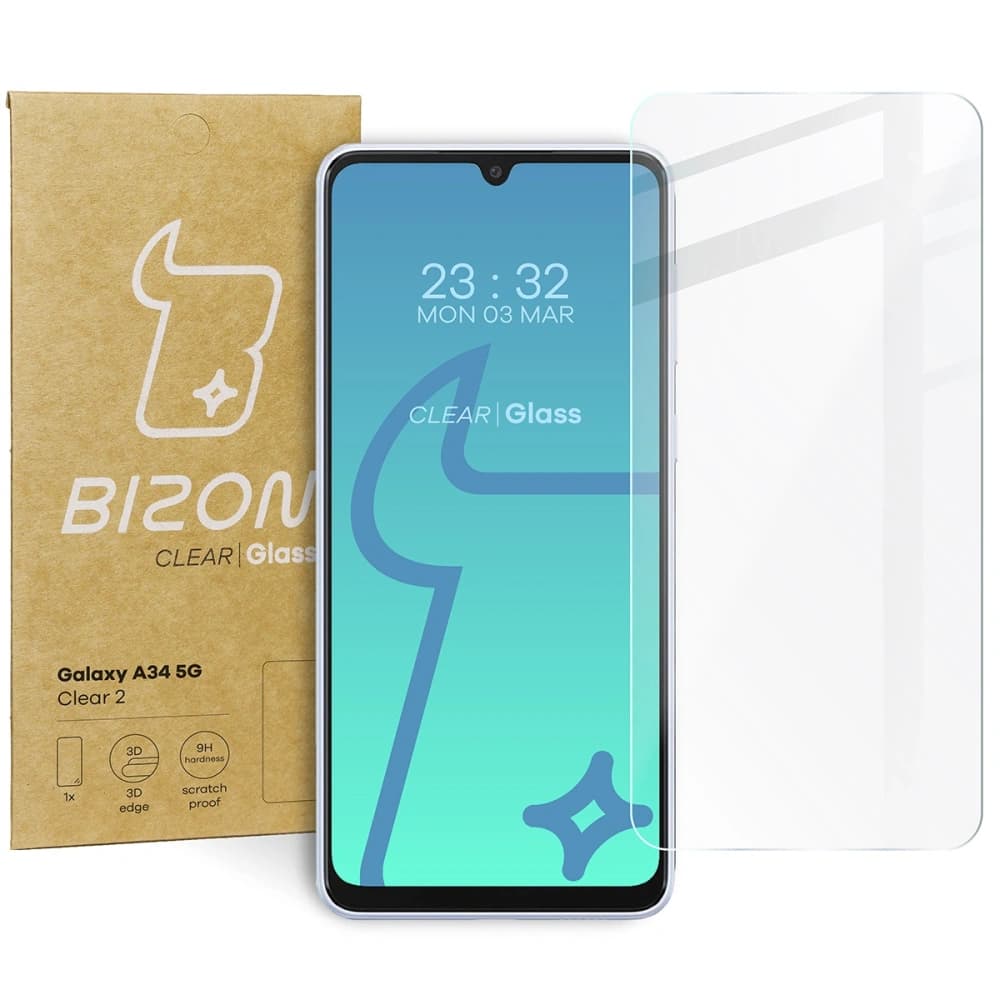 Bizon Glass Clear 2 Samsung Galaxy A34 5G