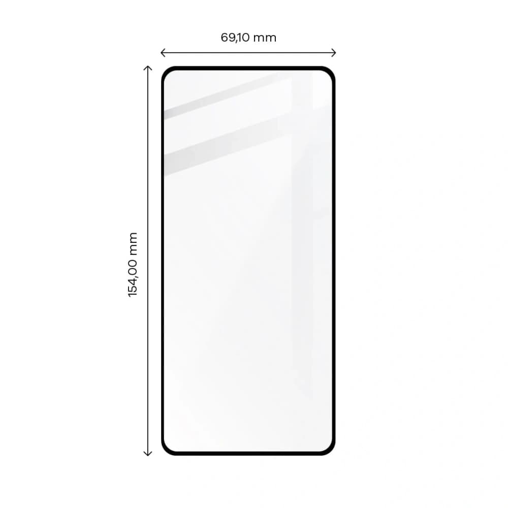 Bizon Glass Edge Samsung Galaxy A51 fekete - 2