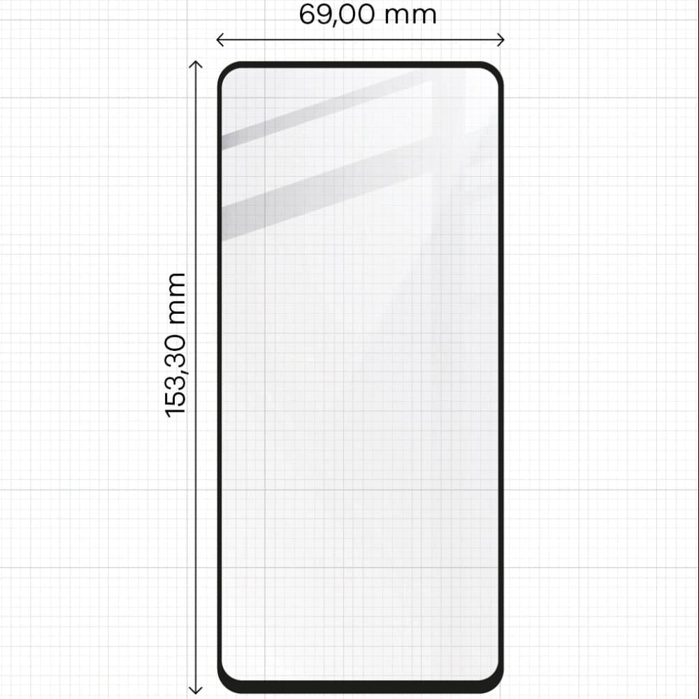Tvrzené sklo Bizon Glass Edge pro Samsung Galaxy A52s 5G A52 4G/5G černé - 2