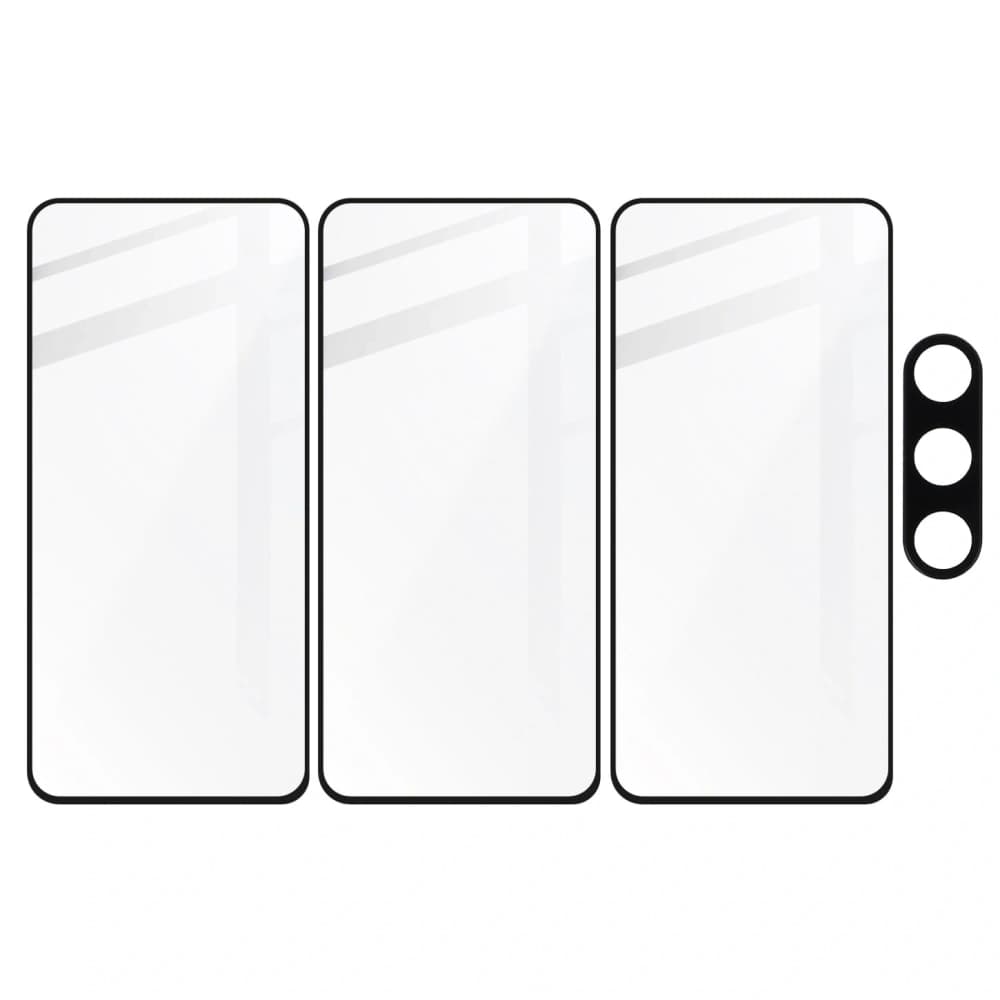 BIZON Edge 2 2x Bildschirmglas + Kameraglas Samsung Galaxy A54 5G - 5