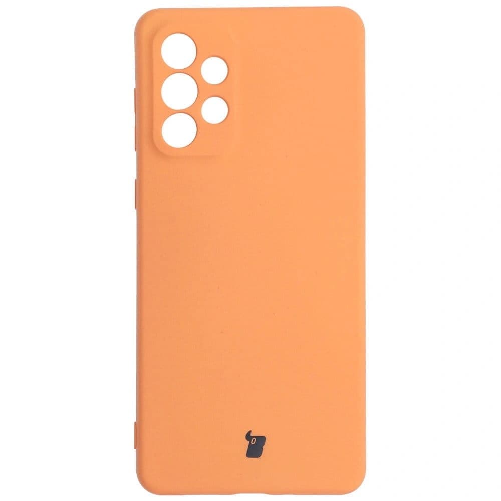 Bizon Case Silicone Samsung Galaxy A73 5G narancssárga