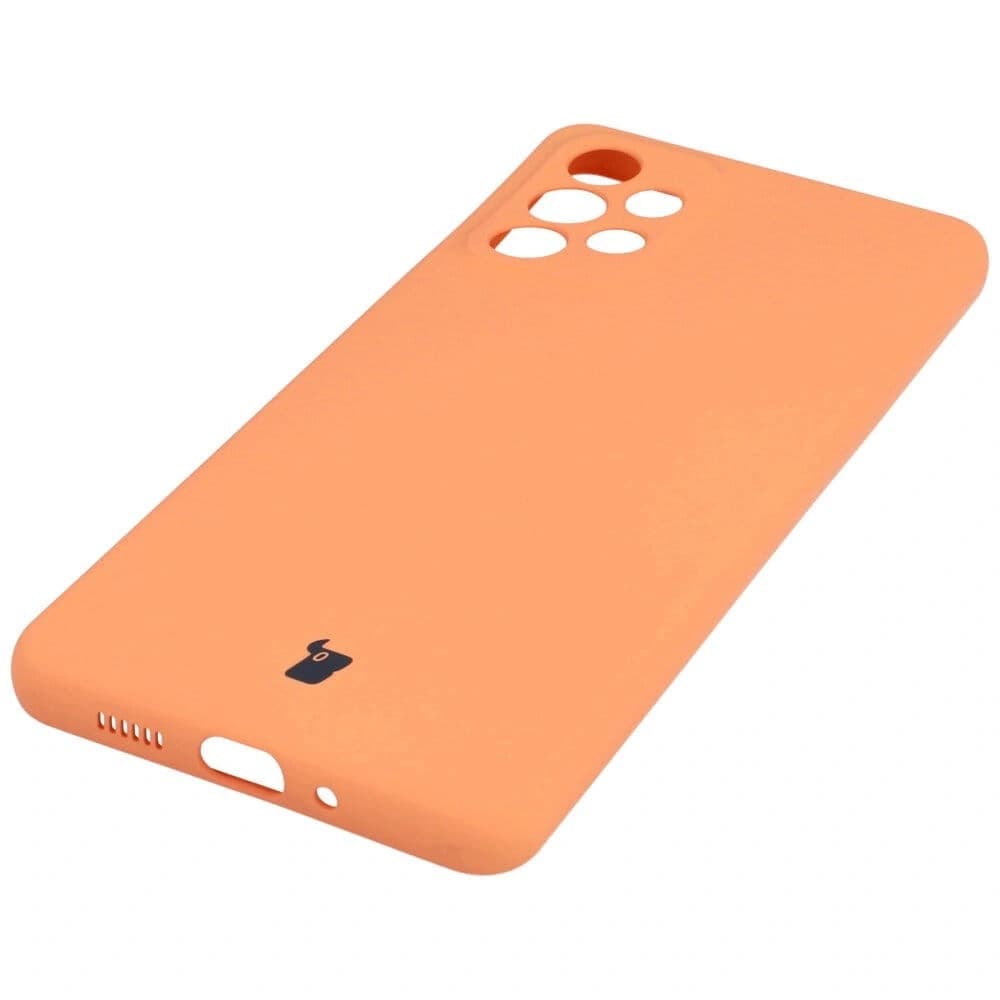 Bizon Case Silicone Samsung Galaxy A73 5G narancssárga - 2